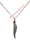 || Blossom Breeze® Mom's Jewelry Collection | Blossom Breeze® Feather Pendant Necklace||