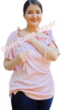 SureCare® Wear by Blossom Breeze® | Soft & Comfy Blossom Pink Post Surgery Top