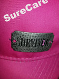 SureCare® Wear by Blossom Breeze®~ Pink Survivor Ladies Cap "Friends don't let Friends Fight Cancer ALONE!"