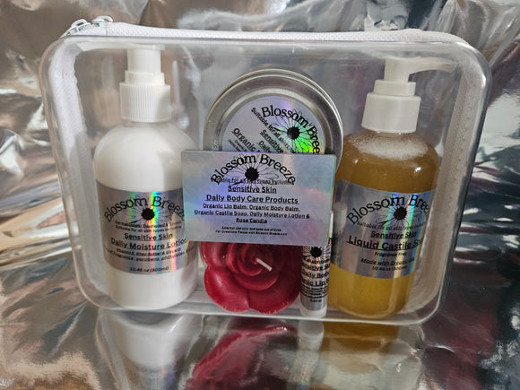Blossom Breeze  Sensitive Skin Unscented Gift Set