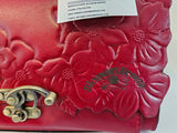 Blossom Breeze Pretty and Chic Red Rose Purse