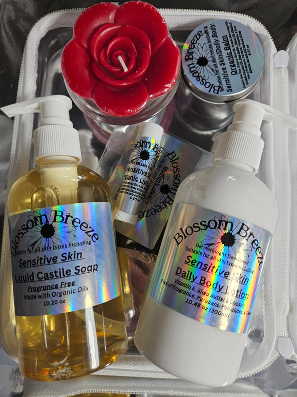 Blossom Breeze  Sensitive Skin Unscented Gift Box and More!