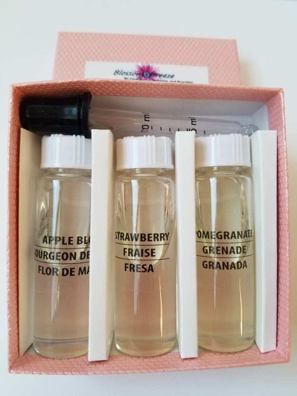 || Blossom Breeze Fragrance Oils with Apple Blossom, Strawberry and Pomegranate scents ||