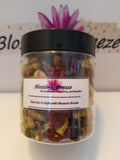 || Blossom Breeze Jar of All Natural Healthy 3 Omega Pistachios Nuts, Pumpkin Seeds and Cranberries Mixed Snack ||