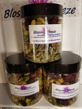 || Blossom Breeze Jar of All Natural Healthy 3 Omega Pistachios Nuts, Pumpkin Seeds and Cranberries Mixed Snack ||