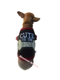 ||"Blossom Breeze®" offers "CUTE TO THE BONE" 2 sets adorable, cute and charming Dog Outfit!||
