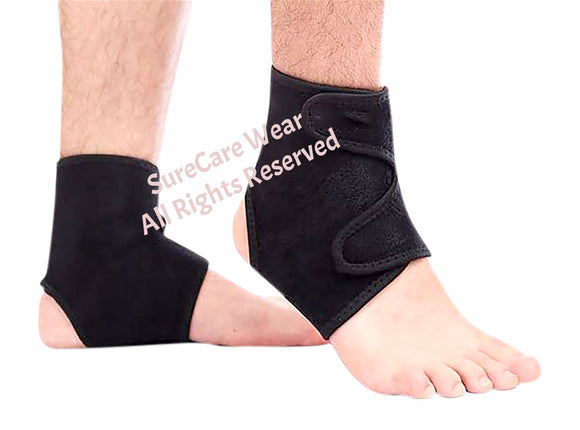 SureCare® Wear ~ Orthopedics Adjustable Support Ankle Wraps Foot Wear